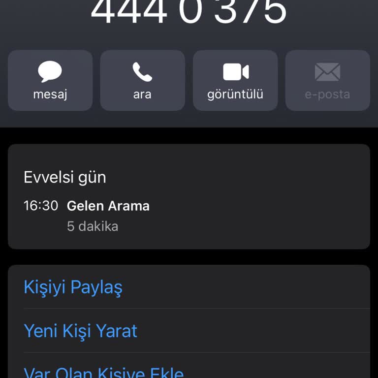 Türk Telekom'dan Gelen Şüpheli Arama