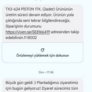 Vivense'den Sipariş Verdim, Teslimat Kabusu Yaşıyorum