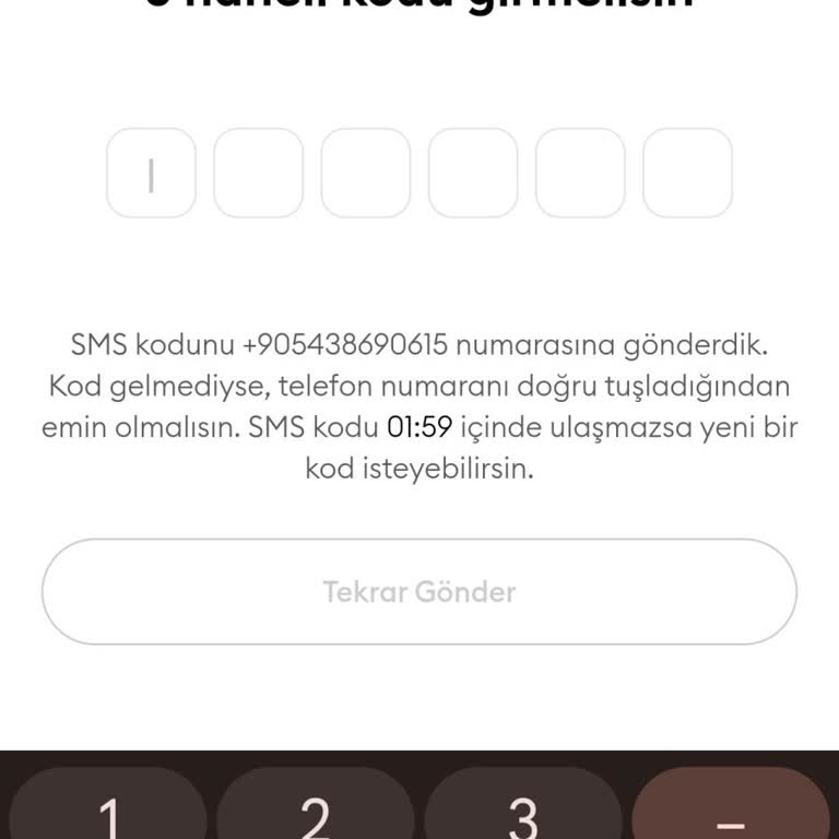 Masterpass Doğrulama Kodu Sorunu