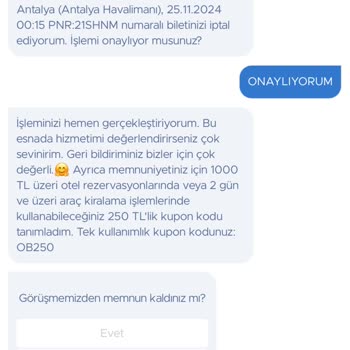 İptal Ve İade Mağduriyeti