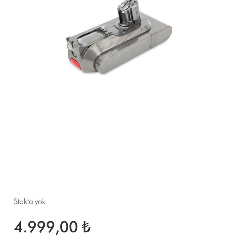 Dyson V12 Süpürge İçin Yedek Parça Ve Pil Sorunu