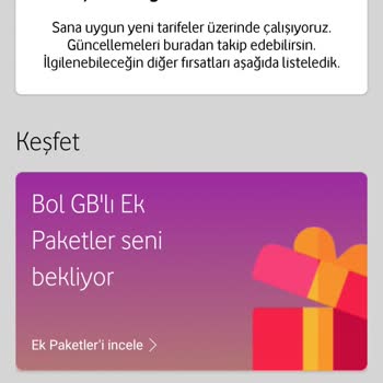 Vodafone'da Faturalı Tarifeye Geçiş Sorunu Ve Memnuniyetsizlik