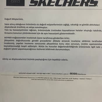 Skechers Çocuk Ayakkabısının Işıkları 1 Ayda Bozuldu