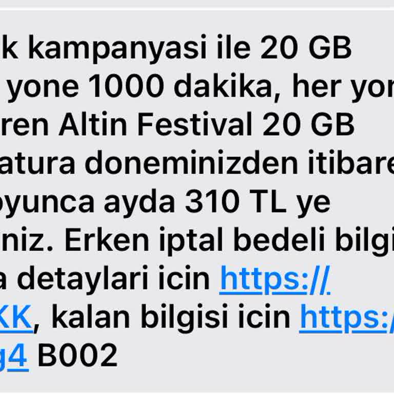 Yanlış Paket Tanımlaması Ve Fatura Sorunu