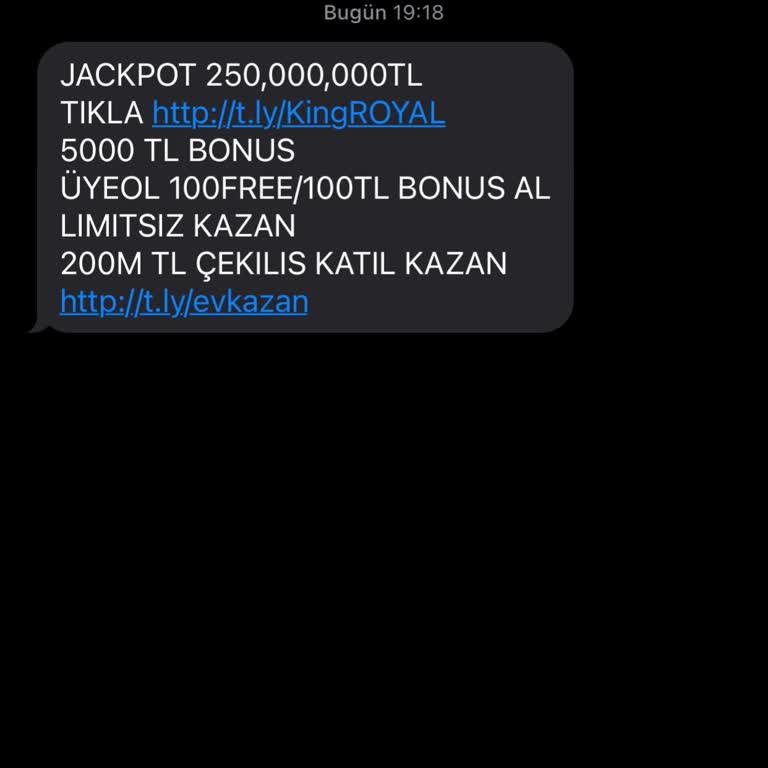 Sürekli Gelen Bahis Mesajlarından Bıktım!