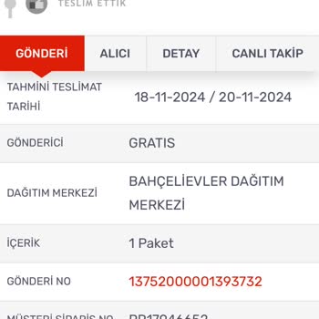 Kayıp Kargo: Siparişim Nerede?