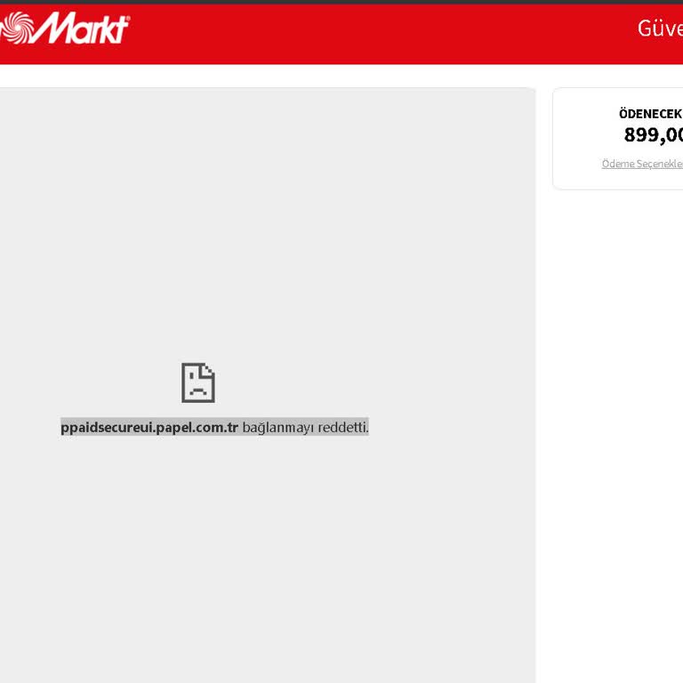 Papel Kart İle 3D Secure Ödeme Sorunu