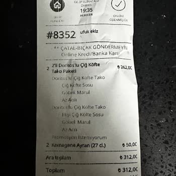 Eksik Sipariş Ve Yetersiz Müşteri Hizmeti Mağduriyeti