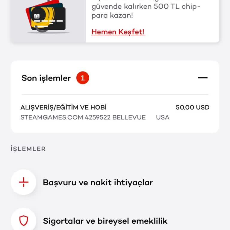 Bilgim Dışında Kredi Kartımdan Para Çekimi