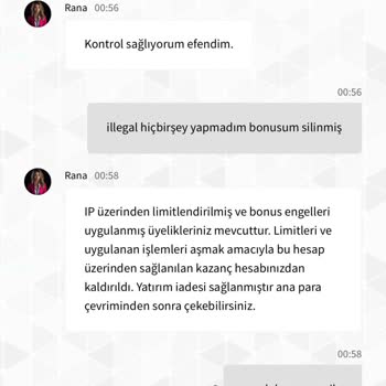 Haksız Bonus Engeli Ve İlgisiz Müşteri Hizmeti