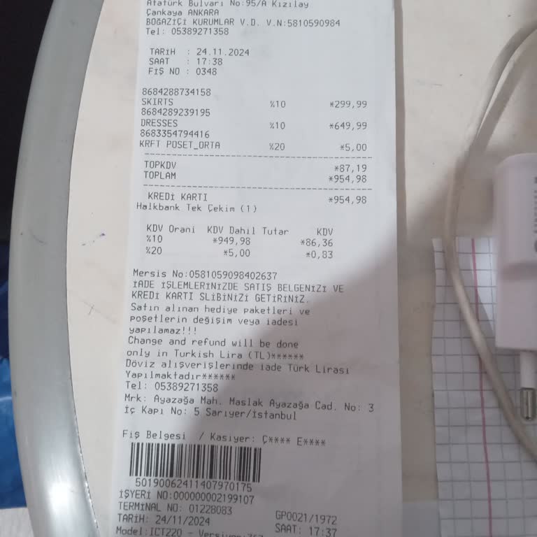 Koton Mağazasında Yırtık Poşet Ve Gizli Ücret Şoku