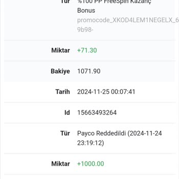 Promo Kodu Karmaşası: Çekim Talebi Sorunu