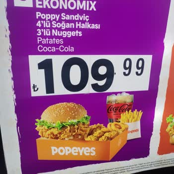 Popeyes Menü Görselleri Ve Kötü Muamele İle Yanıltıyor