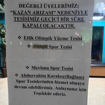 Kalaba Spor Tesisinin Uzun Süreli Kapanışı