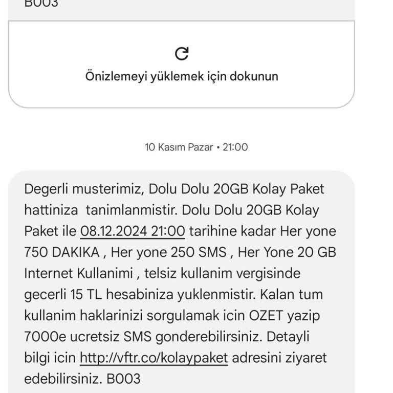 Vodafone Hediye İnternet Sorunu Ve Müşteri Hizmetleri İlgisizliği