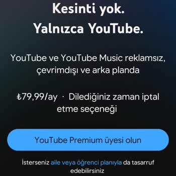 Turkcell'den Kazanılan Youtube Premium Üyeliği Aktif Edilemiyor