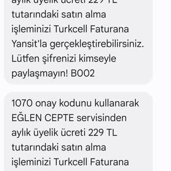 Erken Saatte Gelen SMS Ve Ulaşılmaz Müşteri Hizmetleri