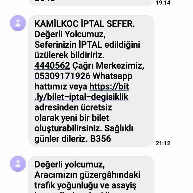 Gece Yolculuğunda Gecikme Ve Yanlış İndirme Noktası