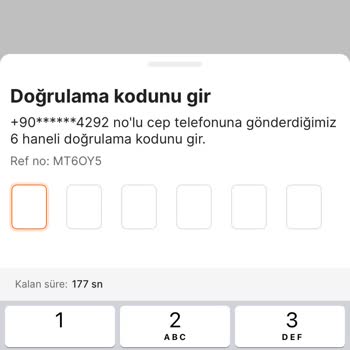 Eski Numaraya Giden Doğrulama Kodları Sorunu