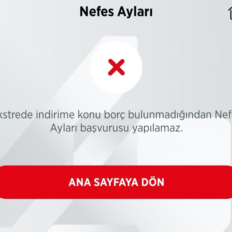 Ziraat Platinum Kart Nefes Ayları Başvuru Sorunu