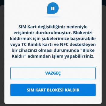 Denizbank Tarsus Şubesi'nde Sim Kart Blokesi Sorunu Ve Kaba Davranış