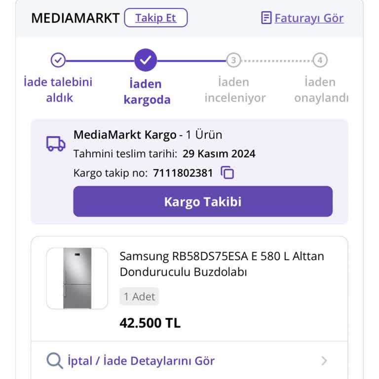 Media Markt'ta İade Süreci Sorunu