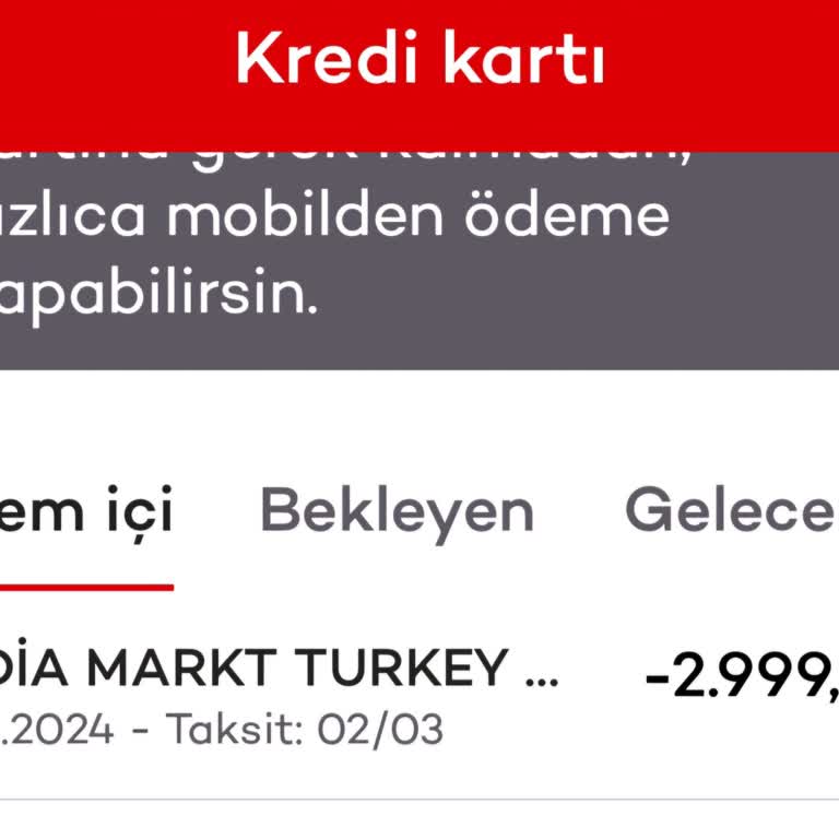 Kredi Kartı İade Sürecinde Taksit Şoku