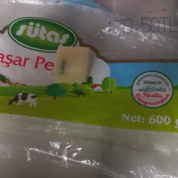 Sütaş Kaşarın İçinden Çıkan Ambalaj Kağıdı Şoku