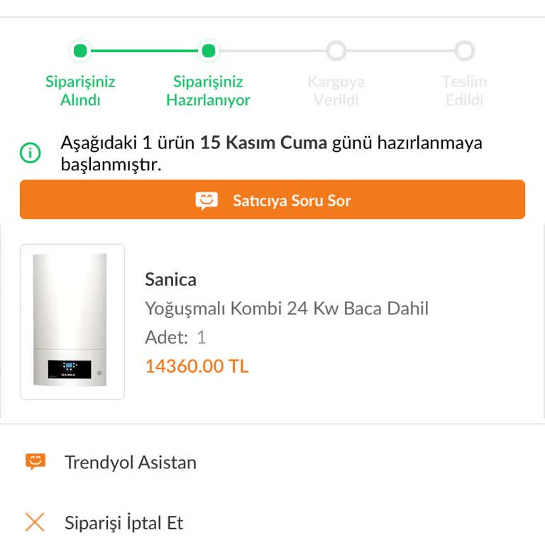 Sanica Kombi Kurulum Sorunu Ve İletişimsizlik