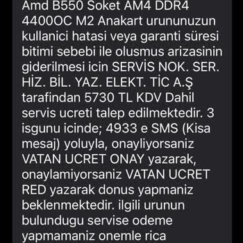 24 Saatte Yanan Anakart Ve Kullanıcı Hatası İddiası