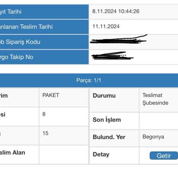 Kayıp Kargolar Ve Ulaşılamayan Müşteri Hizmetleri