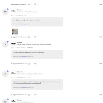 Slazenger Ayakkabılarının Kısa Ömürlü Taban Sorunu