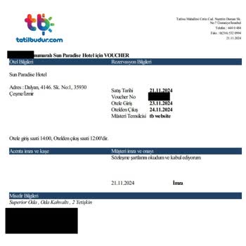 Kapalı Otelde Rezervasyon Şoku: Tatilbudur.com Mağduriyeti