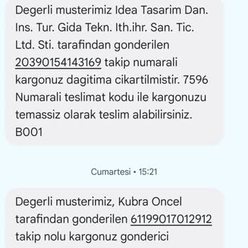 Sürat Kargo'nun Teslimat Sorunu