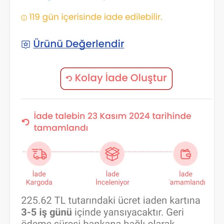 Eksik Ürün Gönderimi Ve Yanıltıcı İade İşlemi