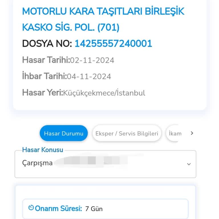 Anadolu Sigorta'nın Eksper Hizmetleri İlgisizliği