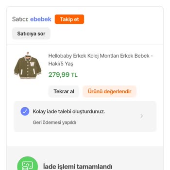 Hepsiburada Ve Ebebek Sipariş Sorunu