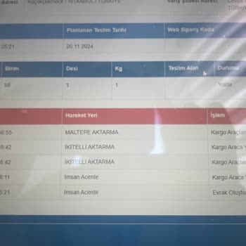 Kayıp Kargo: Maltepe Aktarma'da 5 Günlük Belirsizlik