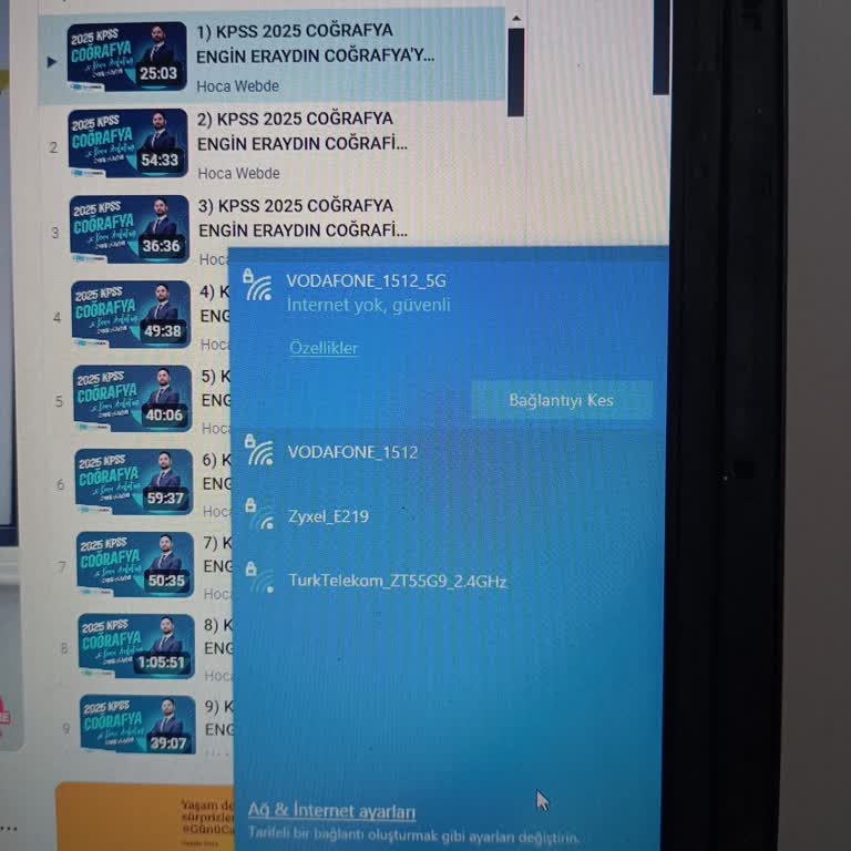 Vodafone İnternet Bağlantı Sorunları