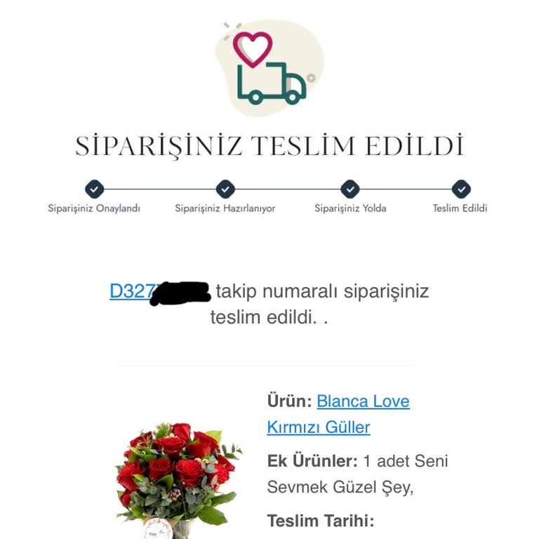 Çiçek Siparişi Teslimatında Büyük Hayal Kırıklığı