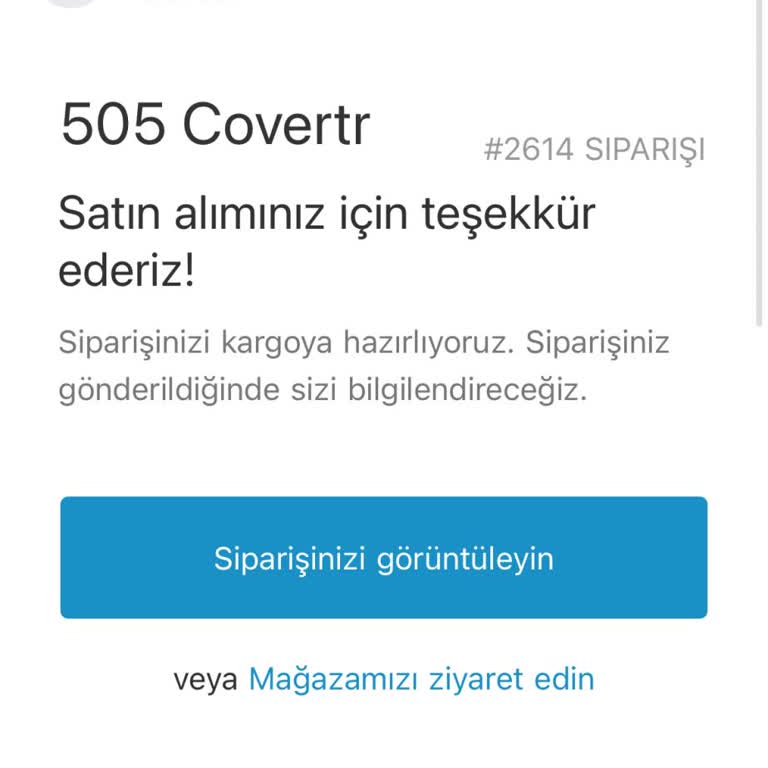 Sipariş Bilgisi Eksikliği Ve Destek Yetersizliği