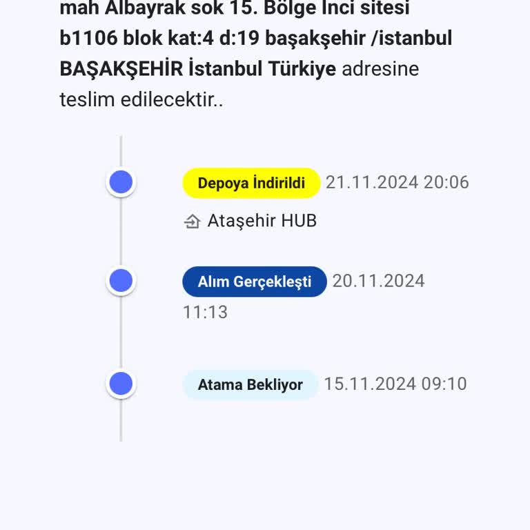 Ebebek'ten Aldığım Pusetin Kargo Sorunu