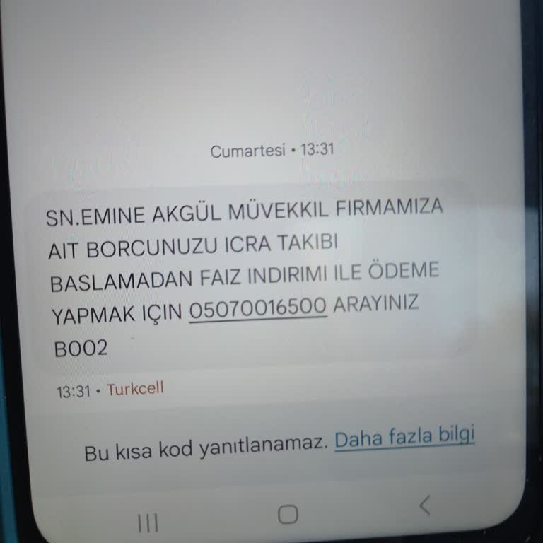 Yanlış İcra Takibi Şoku