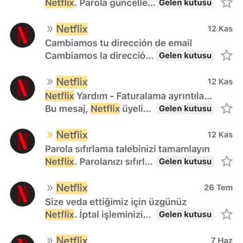 Netflix Hesabım Hacklendi Ve Haksız Faturalandırma Yapıldı