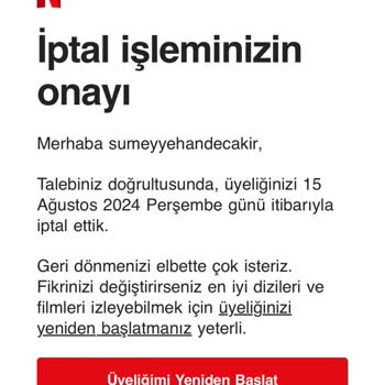 Netflix Hesabım Hacklendi Ve Haksız Faturalandırma Yapıldı