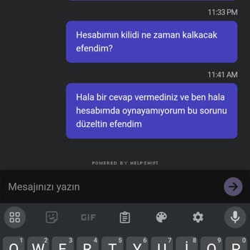 Hesap Erişim Sorunu Ve Yanıt Beklentisi