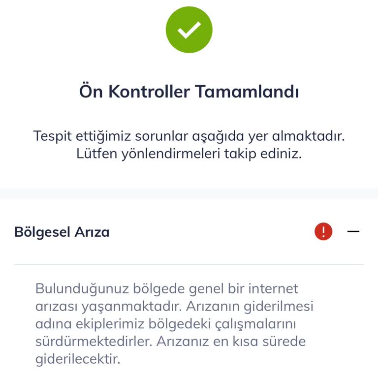 Evde İnternet Kesintisi Mağduriyeti