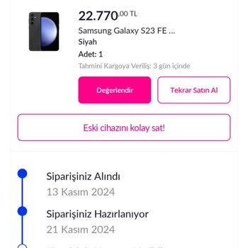 Media Markt'tan Sipariş Verdiğim Telefon 13 Gündür Kargoya Verilmedi