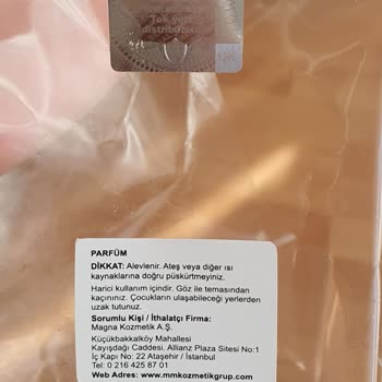 Rossmann Versace Turquoise Parfümde Yanıltma Şüphesi