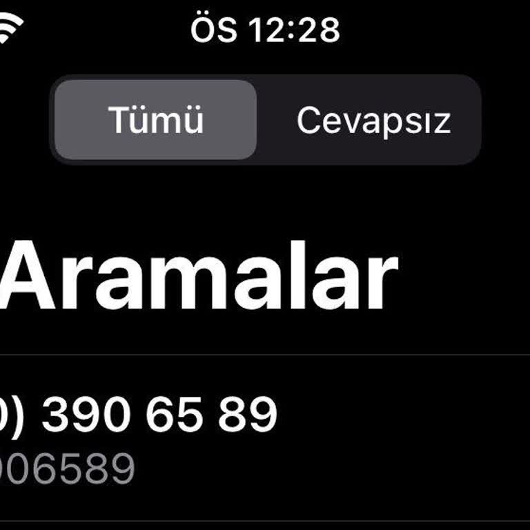08503906589 Tarafıma Gelen Şüpheli Arama!